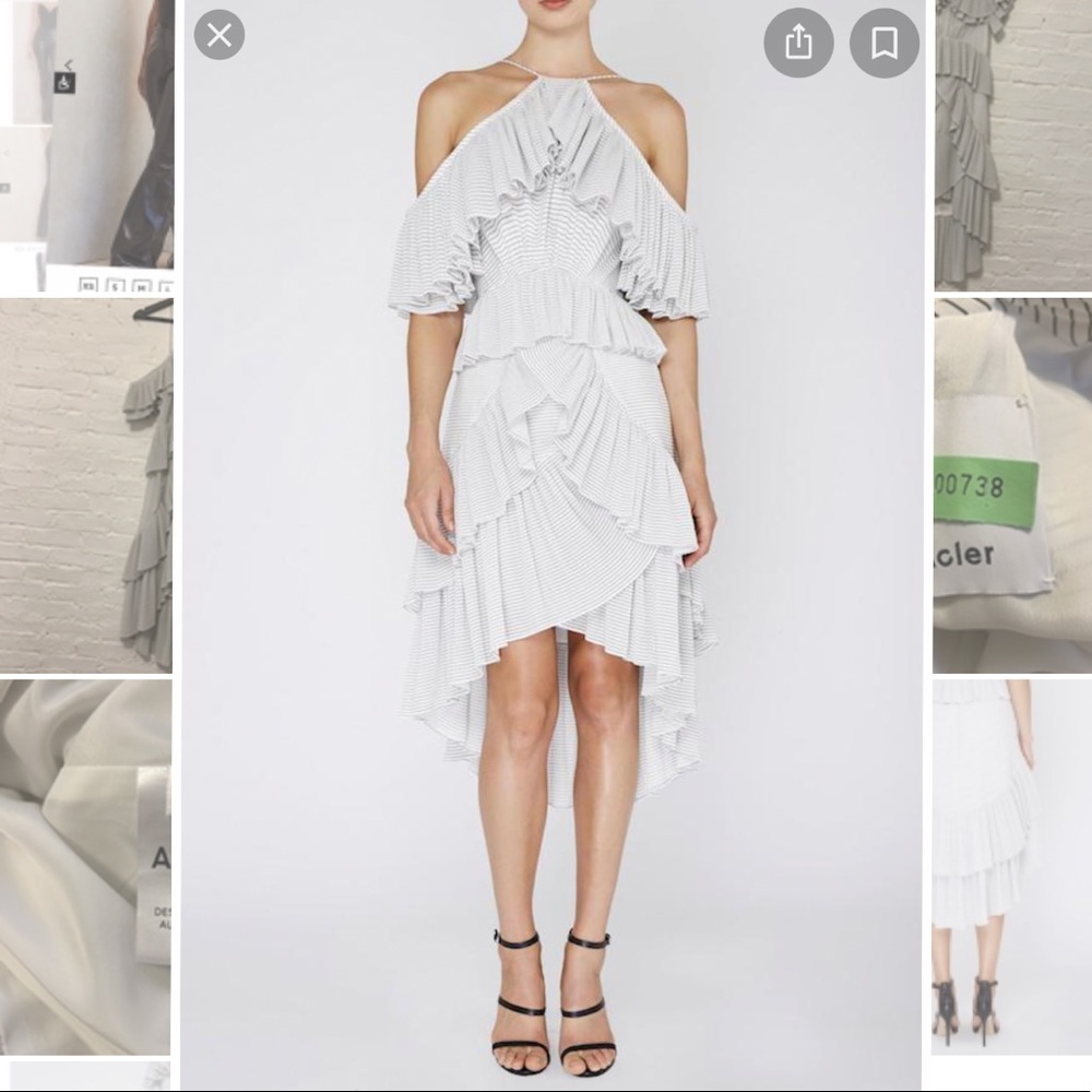 ACLER Keppel Pleat Dress- size 8